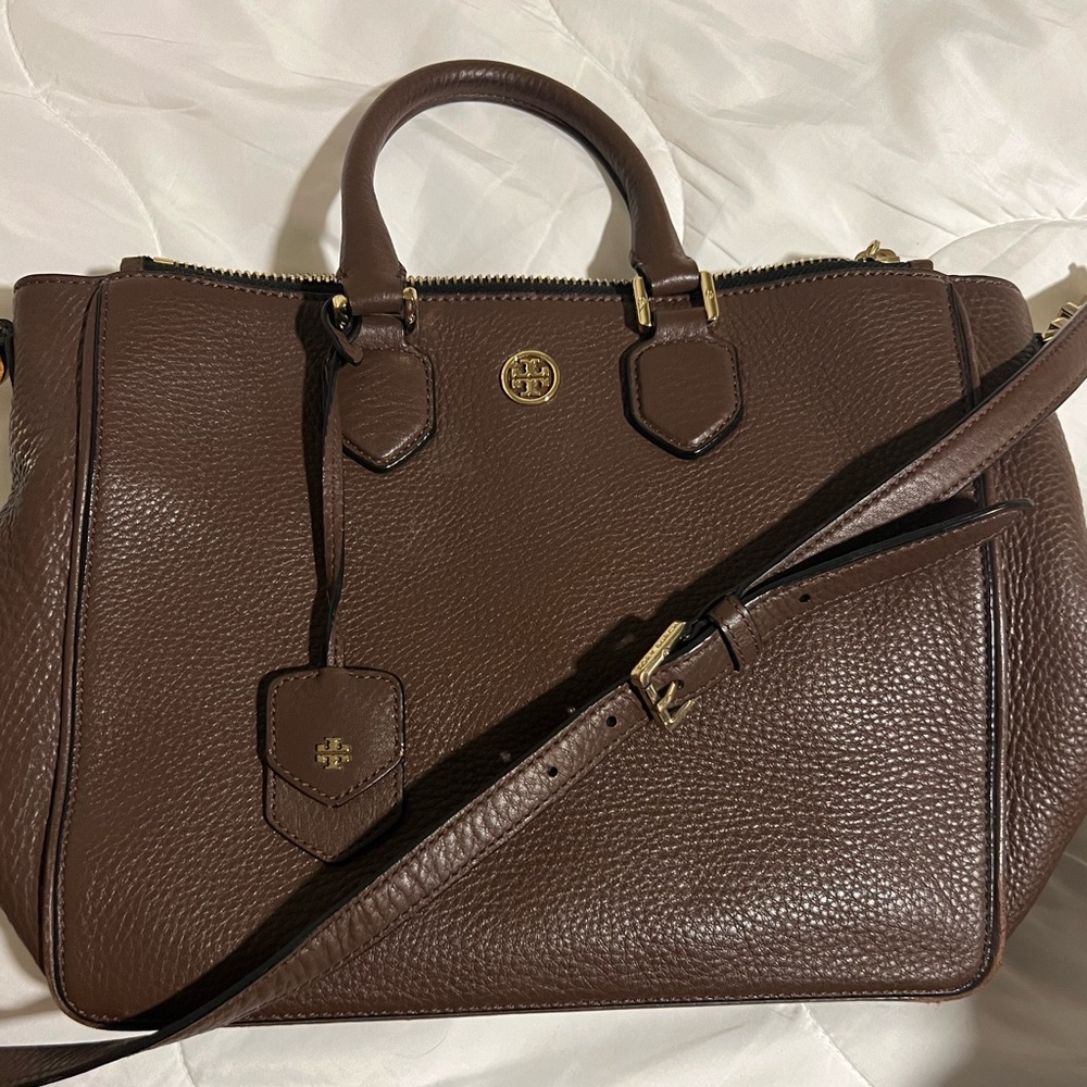 Tory Burch Brown Leather Bag